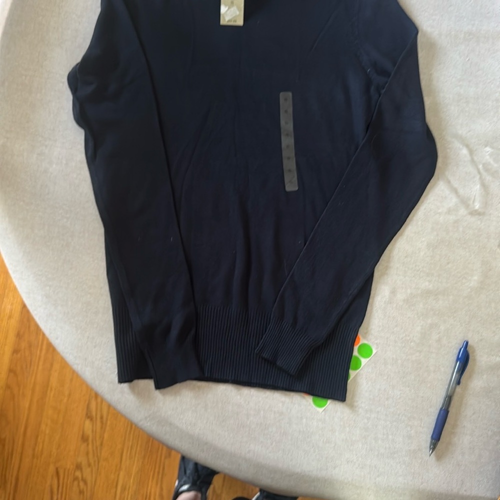 Women’s Turtleneck Navy Sweater Small, NWT, Ann Taylor